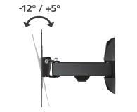 Hama Uchwyt LCD/LED VESA 200x200 fullmotion 1 ramię 48" - 1516965 - zdjęcie 2